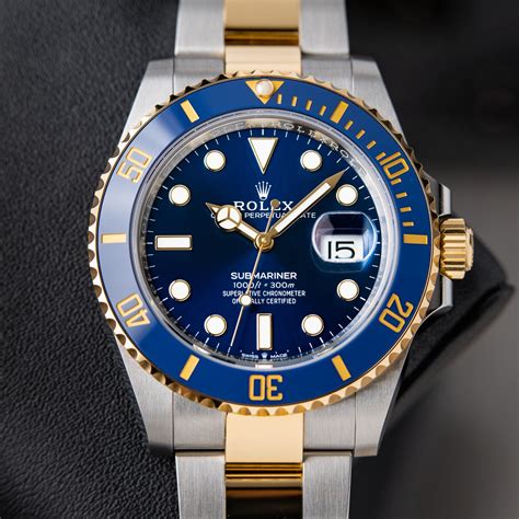 rolex submariner edelstahl gold|Rolex Submariner official site.